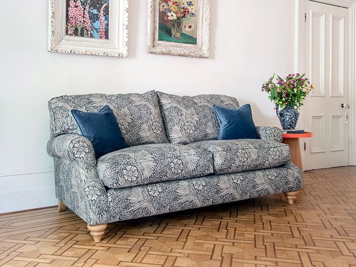 St Mawes 3 Seater Sofa in Morris & Co Primrose